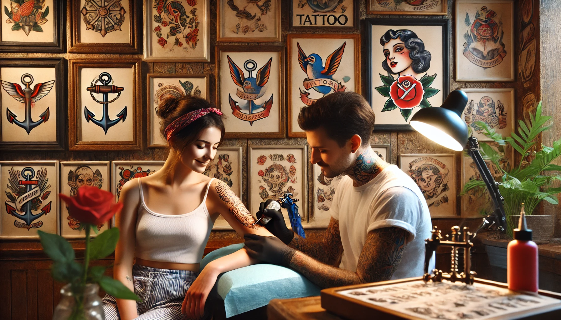 Traditional tattoo artists